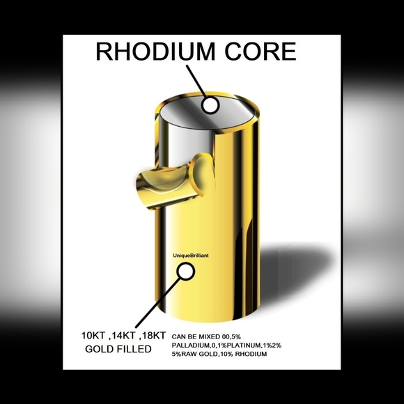 Two hearts 💕 stud earrings - Picture 5 of 5